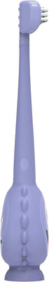 Dr. Brown's ToothScrubber Toothbrush, Three-Sided Toddler Training Toothbrush for Ages 1-4 Years with Suction Cup Base and Color Changing Bristles...
