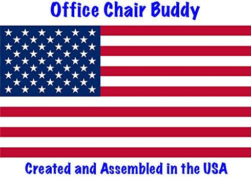 Office Chair Buddy XL - Fix Your Sinking Office Chair in Minutes - Up to 8 Inches of Height Settings - No Tools Needed, Black...