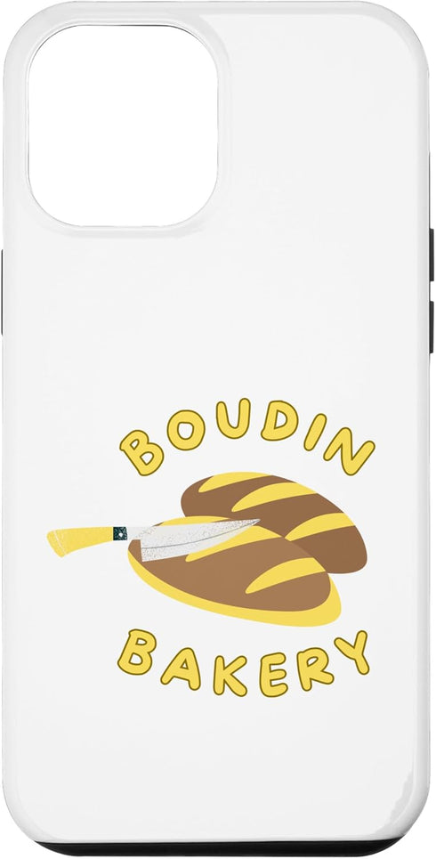 iPhone 15 Plus Boudin Bakery Bread Baking: Minimalist & Funny Tee Case...