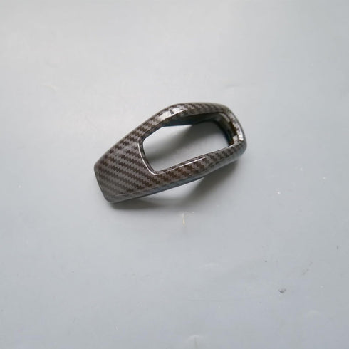 New Interior Trim Center Gear Shift Knob Cover Accessories for Land Range Rover Sport Evoque Discovery Sport 2020 2021 2022 2023 (Carbon Fiber Pri...