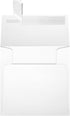 LUXPaper Square Invitation Envelopes | Peel & Press | 3 1/4" x 3 1/4" | White Linen | 80lb. Text | 50 Qty...