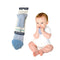 Tasty Tie Teething Tie, 3-in-1 Clip-on Baby Tie Crinkle Toy & Silicone Teether for 3-6-9-12-18 Month Babies | GOTS Certified Organic Cotton | Uniq...