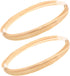 KALLORY 2 Material Rattan Basket Weaving Material Wicker Repair Kit Wide Strips Flat Coil Home Reeds Hand Decor Furniture DIY Reeds Supplies Mayo...