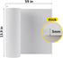 2-Pack White Foam Sheets Roll, 5mm Thick Premium Cosplay EVA Foam Sheet, 13.9" x 59" with High Density 86kg/m3 Craft Foam for Costume, DIY Project...