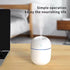 Ultrasonic 220ml Mini Humidifier Aroma Oil Diffuser USB Cool Mist Humidifier with Colorful Night Light for Home Car,Kitchen (White)...