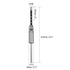 uxcell Square Hole Drill Bit, 5/16" High-Carbon Steel Hollow Chisel Mortise Power Tool for Woodworking...