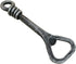 Hand Forged Twisted Handle Bottle Opener Wrought Iron Handmade Metal Beer Bottle Opener Black Antique Finish Heavy Duty Vintage Bottle Opener BY L...