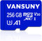 Vansuny Micro SD Card 256GB microSDXC Memory Card with SD Adapter A1 App Performance V30 4K Video Recording C10 U3 Micro SD for Phone, Security Ca...