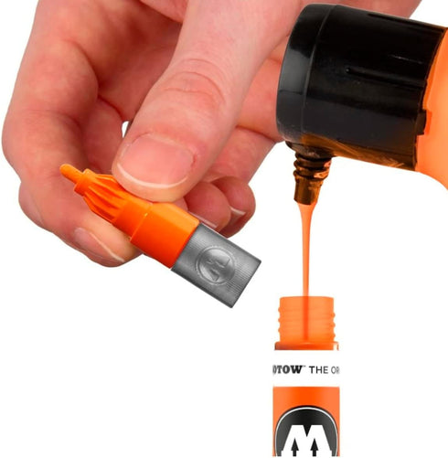 Molotow ONE4ALL Acrylic Paint Marker, 4mm, Metallic Gold, 1 Each (227.306)...