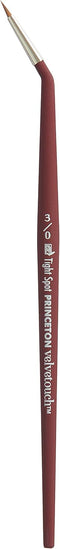 Princeton Velvetouch Minitightspt Brush, Synthetic, Short Handle, Size 3/0 inch, 1 Count...