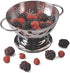RSVP International Endurance Kitchen Collection Colander Strainer, Mini, Pierced Stainless Steel...