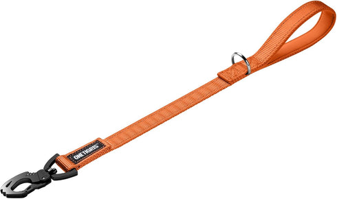 OneTigris Bolt Short Traffic Dog Leash for Small Medium Large Dogs(Orange,M)...