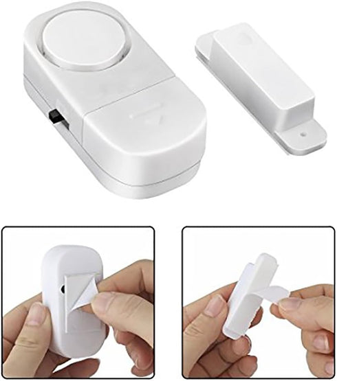 Wireless Entry Home Door Window Burglar Alarm-Safety Security Alarm System Magnetic Sensor (Pack of 5) 1...