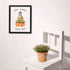 Framed Let That Shit Go Art Print Set of 1 (8”X10”?-Read To Hang- Zen Printing Yoga Room Decoration Canvas Buddhist Prints Wall Pictures Bathroom ...