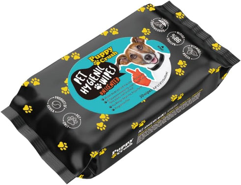 Pet Hygienic Wipes Unscented 30sheets - Grooming Wipes for Cleaning Face and Deodorizing…...