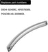 DE94-02409C ME16K3000AS Microwave Door Handle Replacement Part Compatible with Samsung Microwave - Replaces AP5578389, PS4239119, 2309804, ME16K30...