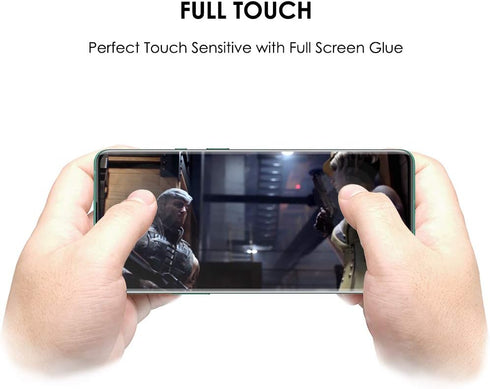 [3 Pack OnePlus 8 Pro Screen Protector Tempered Glass, UV Set, Full Screen Adhesive, Scratch Repair,Sensitive Touch,Fingerprint-ID Compatible...