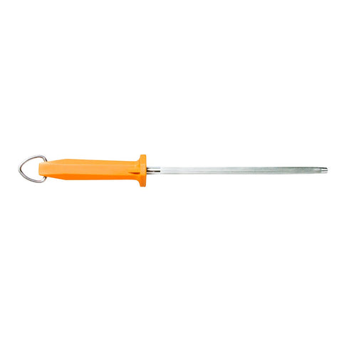 UltraSource-449998 Honing Steel, Coarse, 10", Orange Handle Butcher Steel Sharpener...