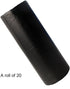 Small Garbage Bag, 5 Gallon Strong Durable Disposable Kitchen Trash Wastebasket Bags Can Liners for Home Office Waste Bin Bathroom 5 Roll Totally ...