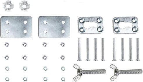 Extreme Max 5001.5778 Removable Hardware Kit for Deluxe Chrome Motorcycle Wheel Chock...