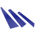 LQ Industrial Glue Spreader 6PCS Blue Plastic Glue Smear Sticks Applicator Leather Scraping Spreaders DIY Leather Craft Tool...