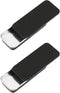 2Pack Portable Dental Floss Holder,Empty 3.2 * 1.3 * 0.5inch / 8 * 3.4 * 1.2cm Reusable Floss Case,Dental Floss Dispenser for Travel, Hotel(Black)...