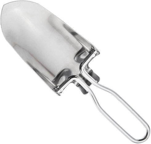 Stainless Steel Folding Trowel, Lightweight Mini Garden Trowel Great for Light Gardening and Camping, Comes in a Holster...