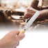 Rhombic File Coated Hand File Wooden Handle Metal Glass Grinding Woodworking Garden Tool Hand Files(5 inches (125mm))...
