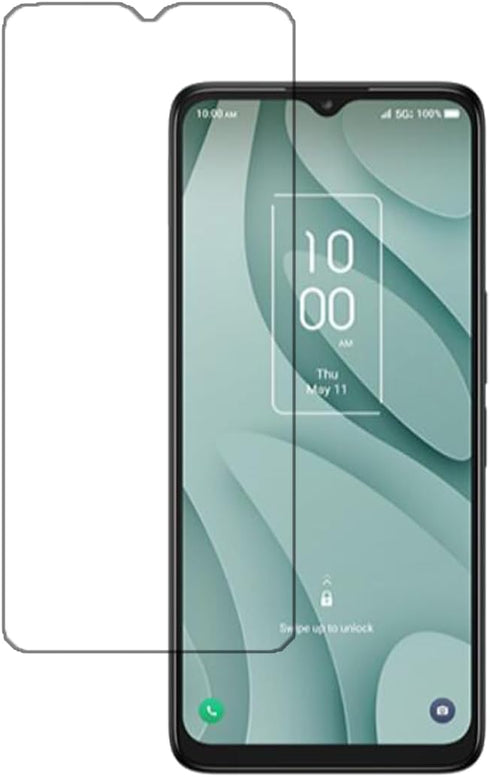 [2 Pack Tempered Glass Screen Protector Frontier Protective Protector for TCL 40 XE T609M......