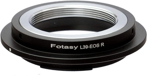 Fotasy Leica M39 Lens to Canon EOS RF Mount Adapter, Adjustable, M39 EOS R Adapter, 39mm LTM Lens Adapter, Compatible with Canon EOS R Mirrorless ...