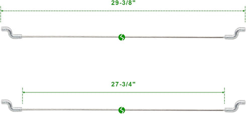 (2Pcs) 117-9145 Clutch Cable for Toro 38451 38452 38564 38741 38742 1179145 Snow Blower - 2-Pack 621R 721R 621E 721E Replacement Snow Blower Cable...