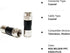 20 Pieces RG6 BELDEN PPC EX6XLPLUS Signal Tight Compression Drop Connectors Nickel-Plated Brass Construction 21mm Stroke Length...
