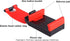 3 Pcs Car Phone Holder Adjustable Car Cradles Universal Mobile Phone Mount for Car Steering Wheel...