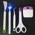 LED Weeding Tools Set for Vinyl with Light Craft Basic Tool Kits for Cricut with Storage Case for Removing Tiny Vinyl Paper & Iron-on Projects Cut...