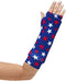 CastCoverz! Designer Arm Cast Cover - USA Stars - Medium Short: 11" Length X 9" Circumference - Removable and Washable - Made in USA...