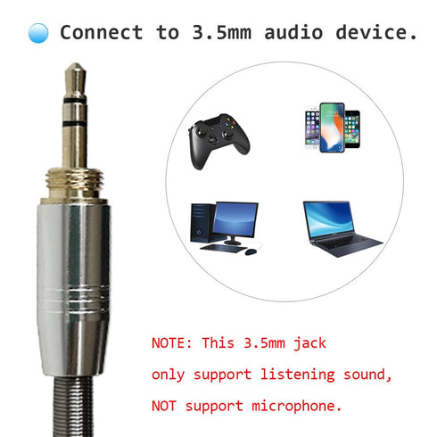 6.5 ft Replacement Cable Compatible with Sennheiser HD598 / HD599 Headphones, Upgrade Audio Cord Compatible with HD8/HD598/HD 599 headsets...
