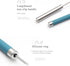 Stainless Steel Semi-Automatic Whisk Egg Whisk Hand Push Rotary Whisk Blender Semi Auto Egg Beater Hand Push Mixer Stirrer Egg Scrambler for Blend...