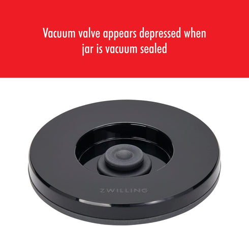 ZWILLING Enfinigy Vacuum Lidfor Power Blender Jar - Black...