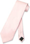 Vesuvio Napoli NeckTie Solid PINK Color Men's Neck Tie...