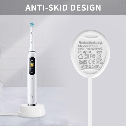 Electric Toothbrush Charger for Braun Oral B IO Series 7 8 9 Toothbrush, Replacement Magnetic Charger 100V-240V for IO 3768 Charger for IO7 IO8 IO...