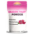 Dragon Fruit Powder, Freeze-Dried Pink Pitaya - Exotic Superfood, Rich in Vitamins and Minerals, Perfect for Coloring in Drinks, Snacks & Baking (...