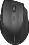 E-YOOSO Bluetooth Wireless Mouse, Bluetooth 5.0 & 3.0 Mouse 2.4GHz Ergonomic Wireless Optical Mouse with USB Nano Receiver, 5 Adjustable DPI Level...