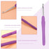Crochet Hook, 5.0 mm Ergonomic Crochet Hook, Crochet Needles, Ergonomic Handle Crochet Hook, Knitting Needles with Soft Handle Beginners and Exper...