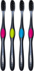 Colgate 360 Charcoal Infused Toothbrush, Floss-Tip Bristles, Soft (Colors Vary) - Pack of 4...