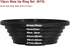 13 Pieces Filter Ring Adapter Set, Camera Lens Filter Metal Stepping Rings Kit (Includes 7+6 pcs Step Up Ring Se) Black......