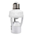 Motion Sensor Light Socket,PIR Motion E26 Screw Bulb Adapter, Auto On/Off Night Light Control Smart Sensor Bulb Adapter for Storage Room, Garage L...