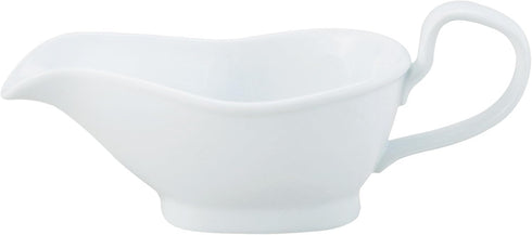 HIC Kitchen Gravy Boat, Fine Porcelain, 8-Ounce...