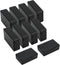 LeMotech Project Box 10 Pieces ABS Plastic Electrical Project Case Small Junction Box for Electronics Black 2.83 x 1.65 x 0.91 inch (72x 42x 23 mm...