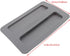 Toaster Cover/Lid 2 Slice Silicone Bread Machine/Maker Upper Cover Washable Toaster Appliance Top Cover (Grey)...