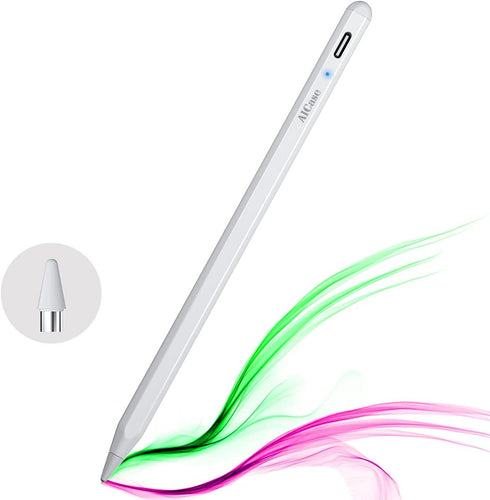 AICase Stylus Pens for Touch Screens, 1.5mm High Precision and Sensitivity Point IPad Pencil Fine Point Active Smart Digital Pen for Tablet Work a...